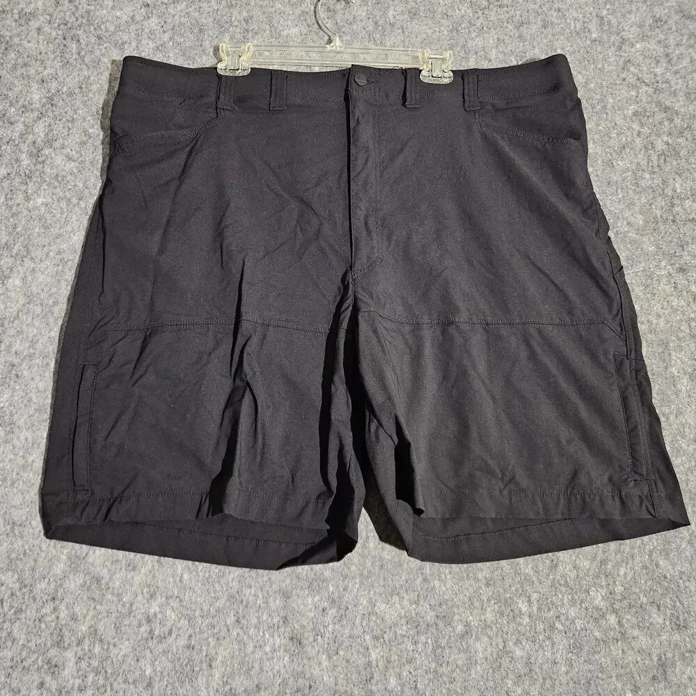 Wrangler Shorts Mens 46 NW990BL Nylon Stretch Outdoor Hiking Utility Pocket